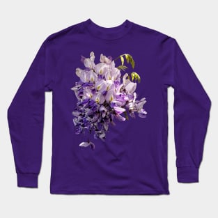 Delicate Wisteria Long Sleeve T-Shirt